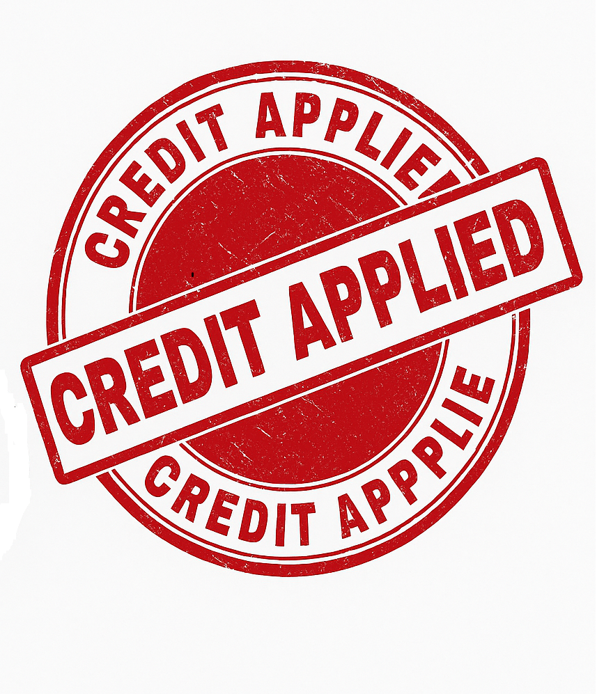 Credit applied